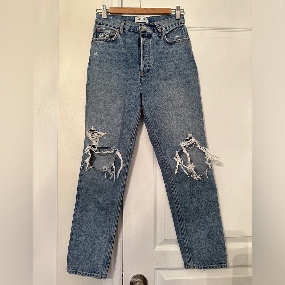 Agolde Fen high rise tapered jeans